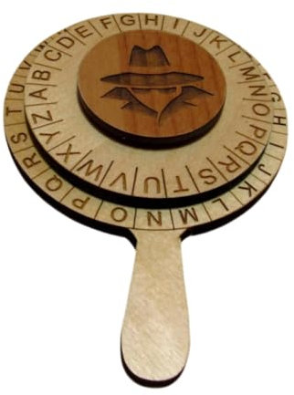 Es entkommt Room Cipher Wheel Alphabets Chiffre Wheel Puzzle Spielzeug s Room Requent für Party Game Table Top Gaming Bildungsgebrauch