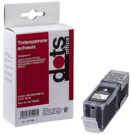 dots 1518,0001-DOTS Dots Tinte ers.Canon PGI-550xl