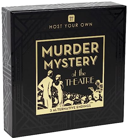 Talking Tables | Wiederverwendbares Murder Mystery Game für Erwachsene | Alter 15+ | 5-13 Spieler | 3 Alternative Endungen, Englisches Sprachspiel, Fun After Dinner Party, Christmas, Gift