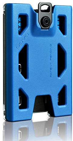 GOVO Porta badge o carta d'identità in policarbonato resistente, può contenere da 1 a 4 carte, versione senza clip