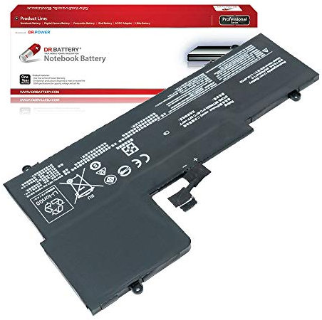 DR. BATTERY L15M4PC2 L15L4PC2 Laptop Battery Compatible with Lenovo Yoga 710-15ISK 710-15IKB 710-14ISK 710-14IKB 710 Series 5B10K90778 5B10K90802 [7.6 V / 53Wh]