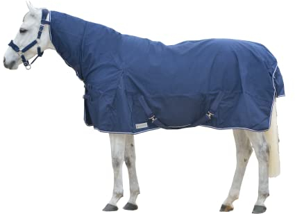 WALDHAUSEN Comfort Regendecke mit Halsteil, Nachtblau, 165 cm, 165 cm, blau