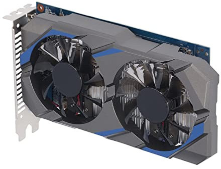 Vikye 750 TI Computer Graphics Cards,GDDR5 2GB 1072MHz 5400MHz Gaming Graphics Card with Dual Fans,4K HDR Tech 2G Graphics Cards for 128BIT Desktop