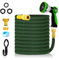 Yofidra Flexibler Gartenschlauch 15m, Wasserschlauch Flexibel mit 3/4 Zoll, 1/2 Zoll Anschlüsse, Knickfrei, Garten Schlauch mit 10 Düse, 3 Lagiger Latex Garden Hose für Autowäsche