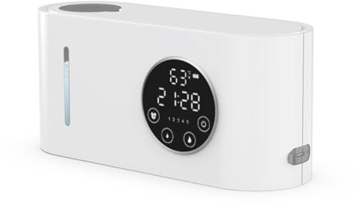 Comphic Automatic Soap Dispenser Wall-Mounted Non-Contact Sensor Soap Dispenser (with LED Screen) Hand Wash Foam Soap Dispenser