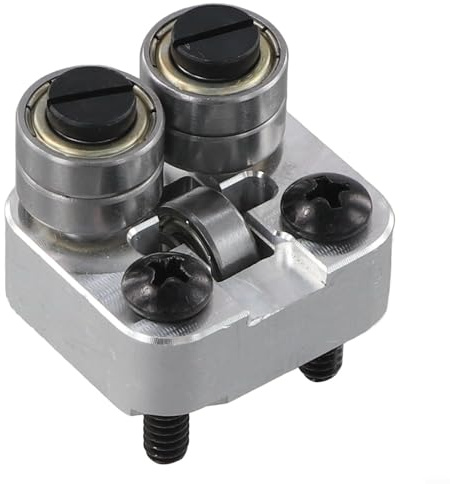 SMZhomeone Hinteres Führungsrollen-Set 42-28-0025 Bandsäge-Ersatzteil, silberfarbenes Metall, kompatibel mit 2729-20 6232-20 6238-20 Deep Cut Bandsäge, einfach zu ersetzen