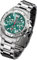 FIREFOX AIRFIGHTER FFS02-115 Sunray türkis Chronograph massiv Edelstahl Sicherheitsfaltschließe Herrenuhr Armbanduhr 10 ATM wasserdicht