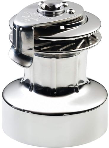 Anderson Marine Andersen 28 ST FS - 2-Speed Self-Tailing Manual Winch - Full Stainless Steel