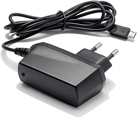 Slabo Chargeur Secteur Micro USB - 1000mA - pour Alcatel One Touch Pop 2 / Pop 3 / Pop 4 Plus Téléphone Portable Chargeur de Voyage Chargeur Rapide - Noir