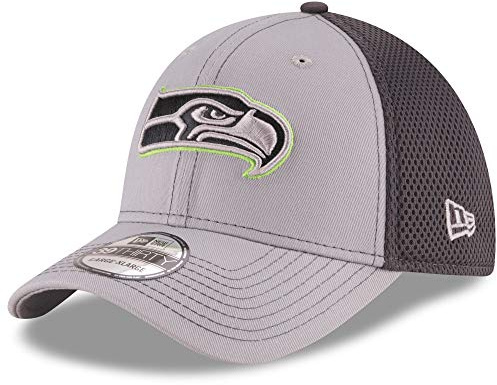 NFL grau, Neo 2 39THIRTY Stretch Fit Cap Small/Medium grau