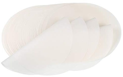 Selecto Bake – Cottura carta pergamena cerchi 18 cm (17,8 cm) x 100 pezzi di carta da forno rotonda in carta da forno,Fogli di carta da forno Fodere per tortiera Carta a vapore