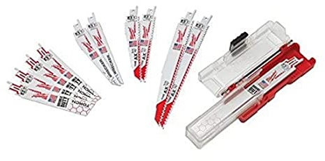 Coffret de lame démolition MILWAUKEE pour scie sabre - 12 pièces - 49222229
