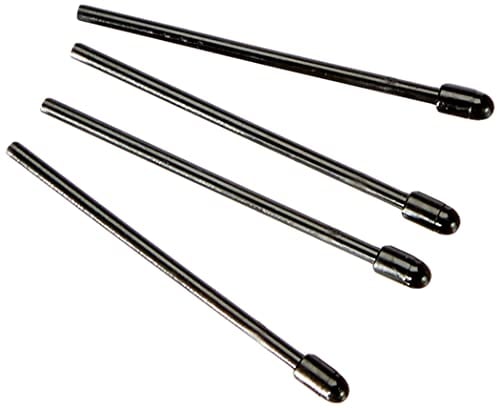 LAMY AL-Star EMR Stylus Pen Ersatzspitze Black (4 STK.) – austauschbare LAMY Z108 POM Round Spitze für raue Oberflächen – 0,7 mm Spitzenradius