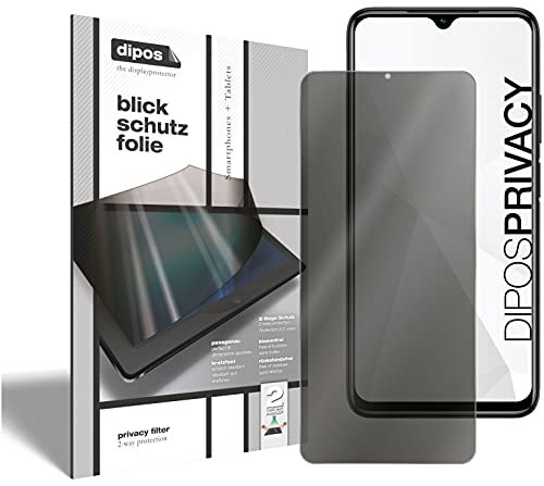 dipos I Protección de la Vista Compatible con Xiaomi Redmi 9T Protector de Pantalla Privacy