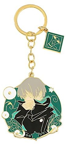 XSLGOGO Anime Jujutsu Kaisen Gojo Satoru Schlüsselanhänger Pin Jujutsu Kaisen Sukuna Yuji Süßer Schlüsselanhänger Jujutsu Kaisen Kawaii Inumaki Toge Ornamente Requisiten Geto Suguru Schlüsselanhänger