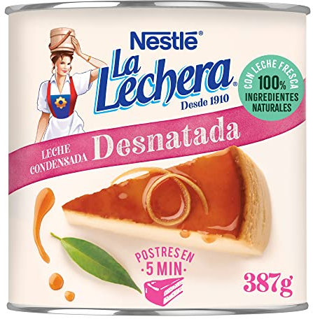 Nesquik LA LECHERA leche condensada desnatada Bote 387g