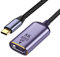 CY - Adaptador USB C a Displayport, fuente USB4 tipo C a DP Displayport hembra cable de pantalla 8 K 60 Hz UHD 4K Monitor Display Adaptador