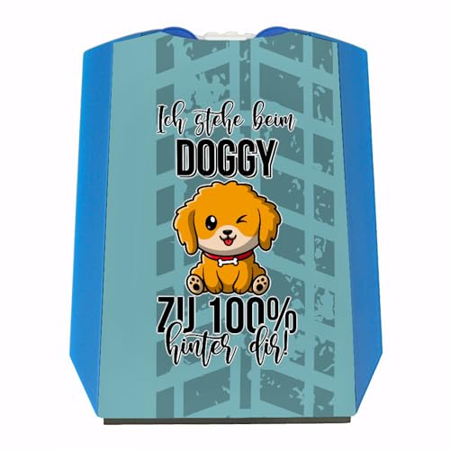 Doggy Style Parkscheibe Ich stehe beim Doggy zu 100% hinter dir eine lustige Alternative mit viel Humor Sexstellung Eiskratzer Hunde witzig
