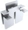 tuning-art EGA01-Q1A Edelstahl Adapterklammer Set kompatibel mit Weber Q100 | Q120 | Q140 | Zum Einsetzen von 2-teiligen Grillrosten oder Einer Plancha | Rostfrei