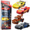 IhLux MccQueen Spielzeugauto, 4 Stück MccQueen Fahrzeuge Spielzeug Set Kleine Fahrzeuge Auto Spielzeug Rennauto Kinderidee Spielfahrzeuge Kinderspielzeug Fahrzeuge für Geburtstagsfeiern Geschenke