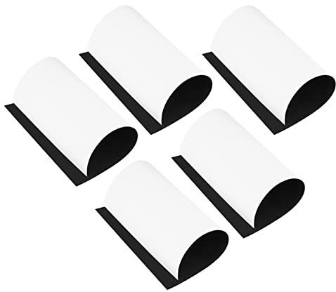 5 Stück A4 Flexibles Bedruckbares Magnetpapier, Magnetisches Tintenstrahldruckblatt, Bedruckbares Fotopapier, Magnetblätter