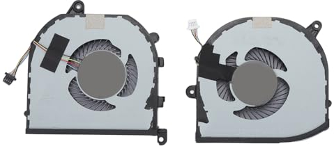 Ventilador de Refrigeración GPU para CPU de Portátil, para XPS 15 9570 XPS 15 7590 Precision 5530 5540 Series CPU GPU Cooler, Ventilador de Refrigeración para Portátil de 4