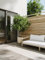 benuta Basic In- & Outdoor Teppich Lou - Weiß 80x300 cm - Wetterfest & UV-beständig - Multifunktional für Balkon, Terrasse, Garten - Küchenteppich & Wohnzimmerteppich - Pflegeleicht Robust