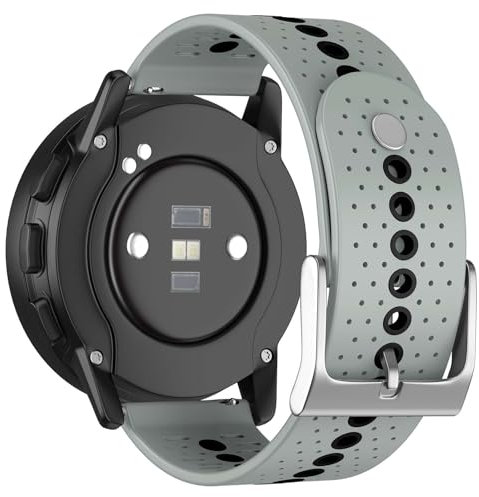 U-LIMVE Armband für Suunto 9 Peak/Pro/5/Race/Vertical, 22mm Silikon-Ersatzband Mit Schnellverschluss für Garmin Venu 3/2, Vivoactive 4, Forerunner 265/255