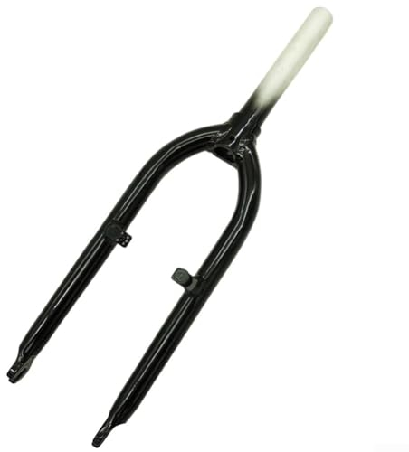 Forcella anteriore in alluminio per bici pieghevole, 50,8 cm, colore: nero