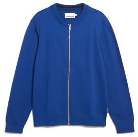 ARMEDANGELS Herren Cardigan aus Bio-Baumwolle AGAAMON Regular Fit Lapis Blue