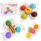 EOPUOZS Spinner Bebe Ventouse, 3Pcs Jouet Ventouse Bebe, Jouets Ventouse Spinner, Jouets Sensoriels Éducatifs pour Bébé, Cadeaux d'anniversaire pour Garçons et Filles