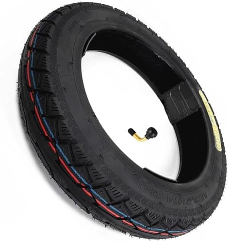 PRMTYUP NeumáTico Sin CáMara 14x2.50 Super Anti-Punzonado, NeumáTico para Bicicleta EléCtrica 14x2.5 66 254 DiseñO Robusto, NeumáTico De 14 Pulgadas para Patinete EléCtrico,Negro