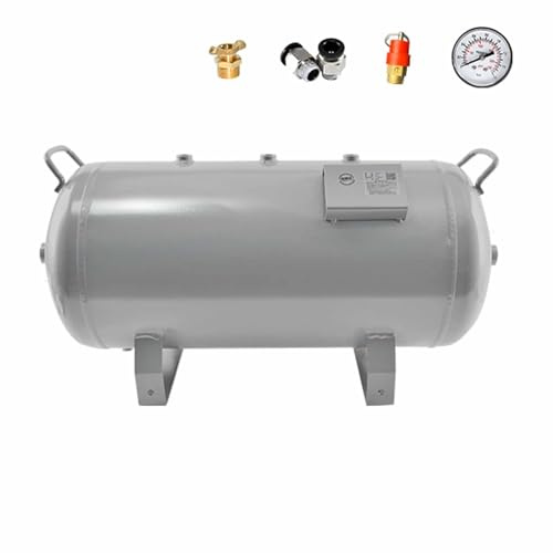 Pressure Tank,Customizable 80L Air Tank Compressor with Fittings - Heavy-Duty Metal Reservoir for Gas Storage & Pressure Stabilization, Ideal for High Pressure Applications