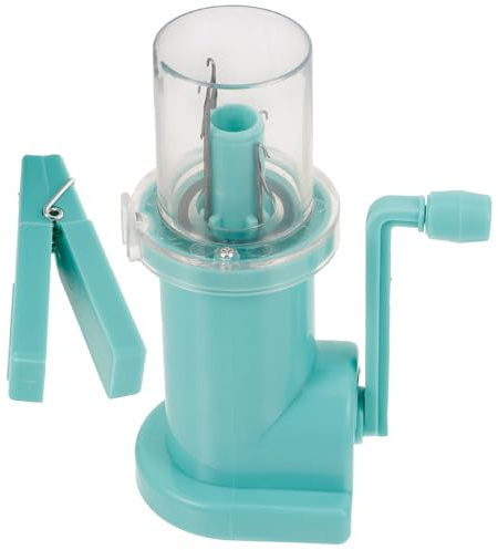 Alipis Handbetriebene Strickmaschine Spool Knitter DIY Strickwerkzeug für Zuhause Leicht Bedienbar Geeignet für Anfänger zum Basteln von Armbändern Mützen und Kleidung