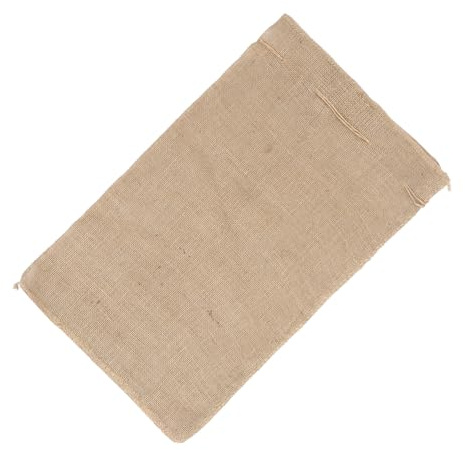 FUTUREORYY 2 Stück 2 Stück Jute Winter Pflanzenschutzsäcke 100X60cm mit Kordelzug Wiederverwendbare Frostschutz Abdeckung für Pflanzen Sträucher und Obstbäume im Freien