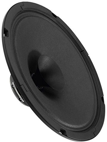 Monacor SP-205/8 Enceinte encastrable large bande noire 1 pièce