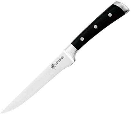 CS Kochsysteme 037994 Schneidwaren, Edelstahl, schwarz, 14 x 8,30 x 1,4 cm