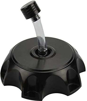 GOOFIT Performance Racing Benzin Tankdeckel Ersatz für 50cc 70cc 90cc 110cc 125cc Taotao Kazuma Coolste Dirtbike Motorcycle Pitbike Schwarz