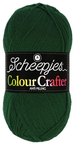 Scheepjes Colour Crafter 100g Yarn Ball | Acrylic DK Double Knit Wool | Soft & Anti-Pilling for Knitting, Crochet, Blankets & Amigurumi (1009 Utrecht)