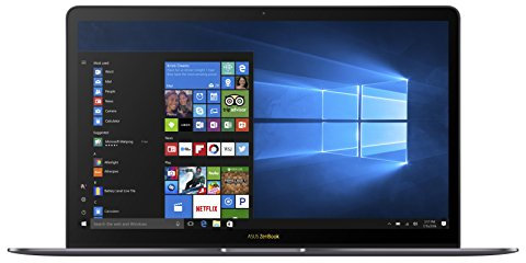 ASUS ZenBook 3 Deluxe Ordinateur Portable (14 FHD) Windows 10 Pure 512Go SSD Quartz Gris