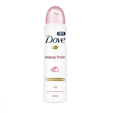 3er Pack - Dove Women Anti-Perspirant Deodorant Spray - Beauty Finish - 150 ml