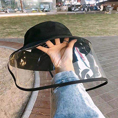 Antibacterial bacteria wind sand insulation dustproof one-piece hat epidemic prevention splash spit windshield bucket hat