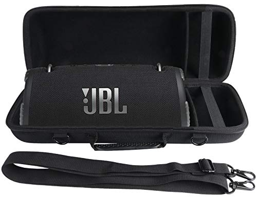 Aenllosi Hard Travel Case with Shoulder Strap For JBL Xtreme 3 Portable Wireless Bluetooth Speaker (Black)