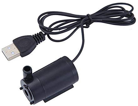 XCSM Bombas de Agua pequeñas silenciosas de bajo Ruido USB DC 5V 1.0A 2-3L / Min Mini Fuente de Bomba Sumergible para pecera de Acuario hidropónico