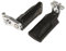 2pcs Moto pédales Rest Repose-Pieds pour 47cc 49cc Mini Moto Pocket Bike