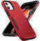 NTG Shockproof Designed for iPhone 11 Case [2 Layer Structure Protection] [Military Grade Anti-Drop] Lightweight Shockproof Protective Phone Case for iPhone 11 6.1 inch, Red