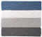 Melierte Spannbettlaken Spannbetttuch bis 23 cm Steghöhe | Mit zweifarbigem Effektgarn | Bettlaken 100% Baumwolle | 160 g/m² | OEKO-TEX® Standard 100 | 90 - 100 x 200 cm Silber