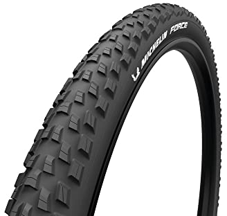MICHELIN Unisex Adulto, 27.5X2.25 Force Copertone, Nero, Black