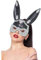 Smiffys Hasenmaske mit Pailletten und Juwelen