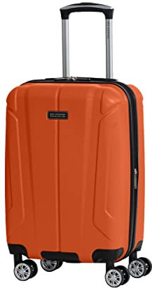 Ben Sherman Spinner Travel Handgepäck-Derby, Mandarin, 20-Inch Carry On, Spinner Travel Handgepäck-Derby